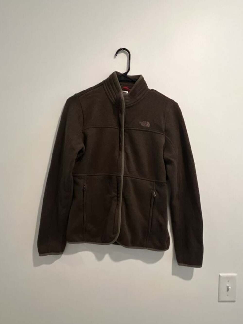 The North Face Women's Knit Fleece Full-Zip Jacket Brown